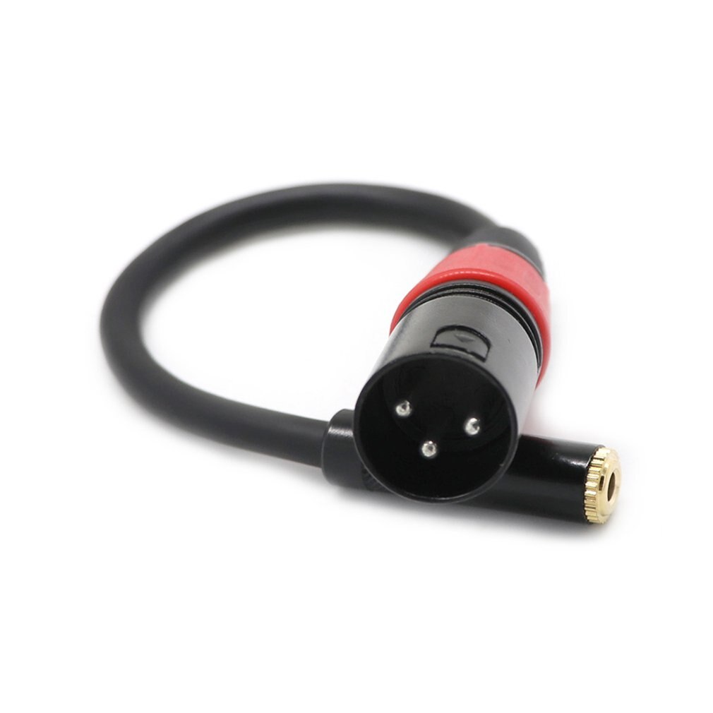 0.2m XLRs 3   ÷-3.5mm TRS 1/8 ġ  ׷   ũ  ̺ ̾